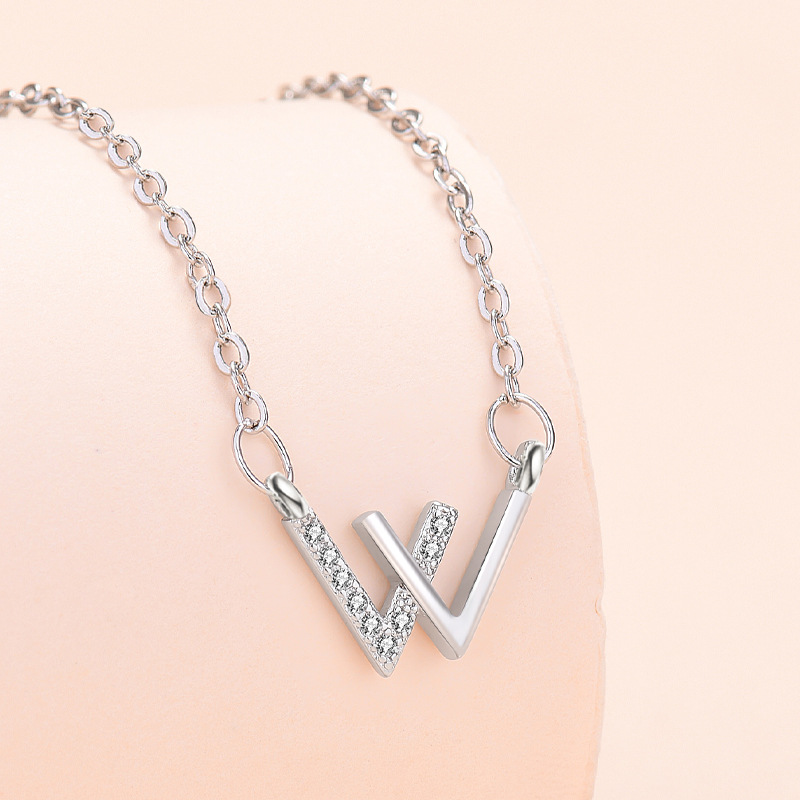 Jewelry Chain Copper Zircon Women Necklace
